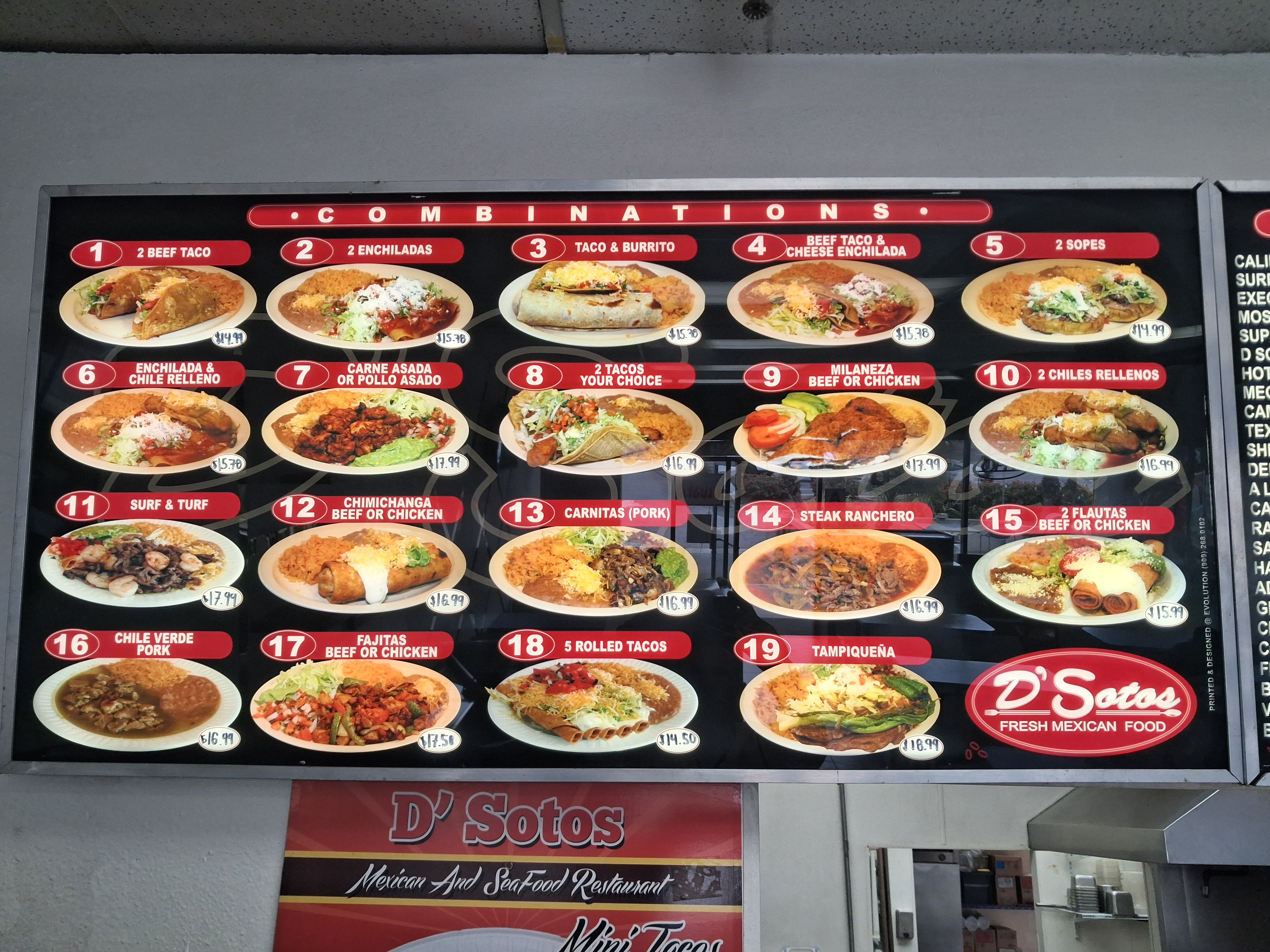 Combination Plates